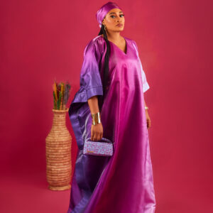 The Purple VERME Kaftan